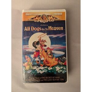 All Dogs Go to Heaven (VHS, 1994 Copy, Clam Shell Family‎ Entertainment) SEALED